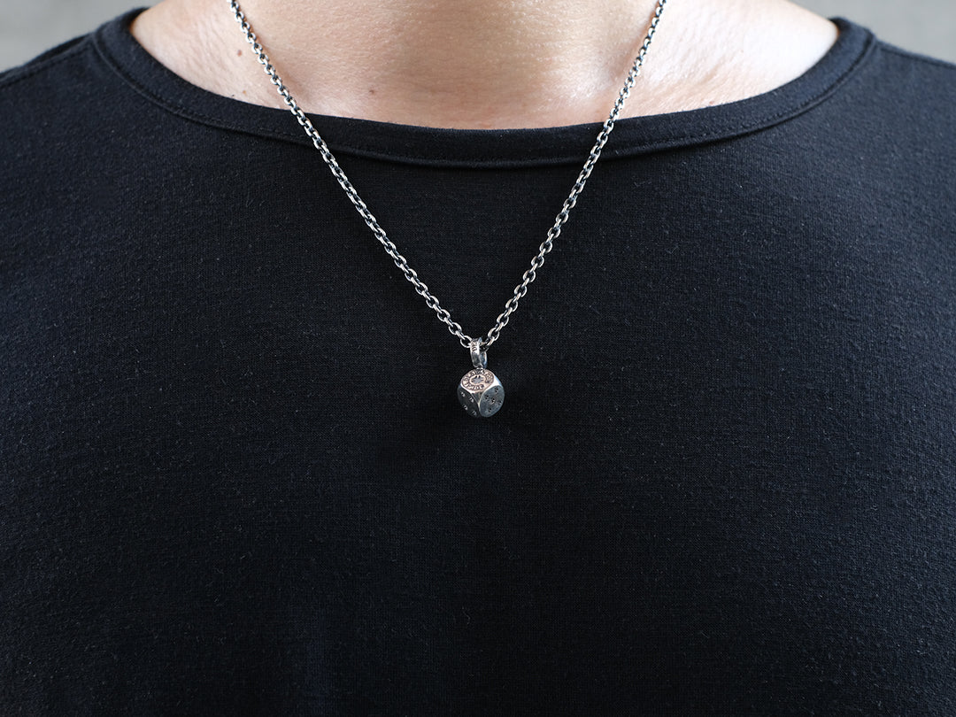 Rolling Dice : Cross Pendant