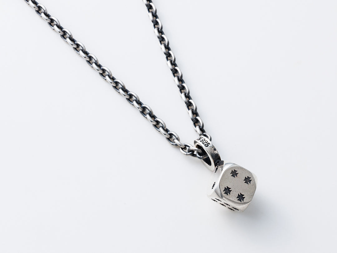 Rolling Dice : Cross Pendant