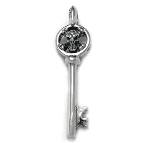 PN981 Skull and Crossbones Key Pendant