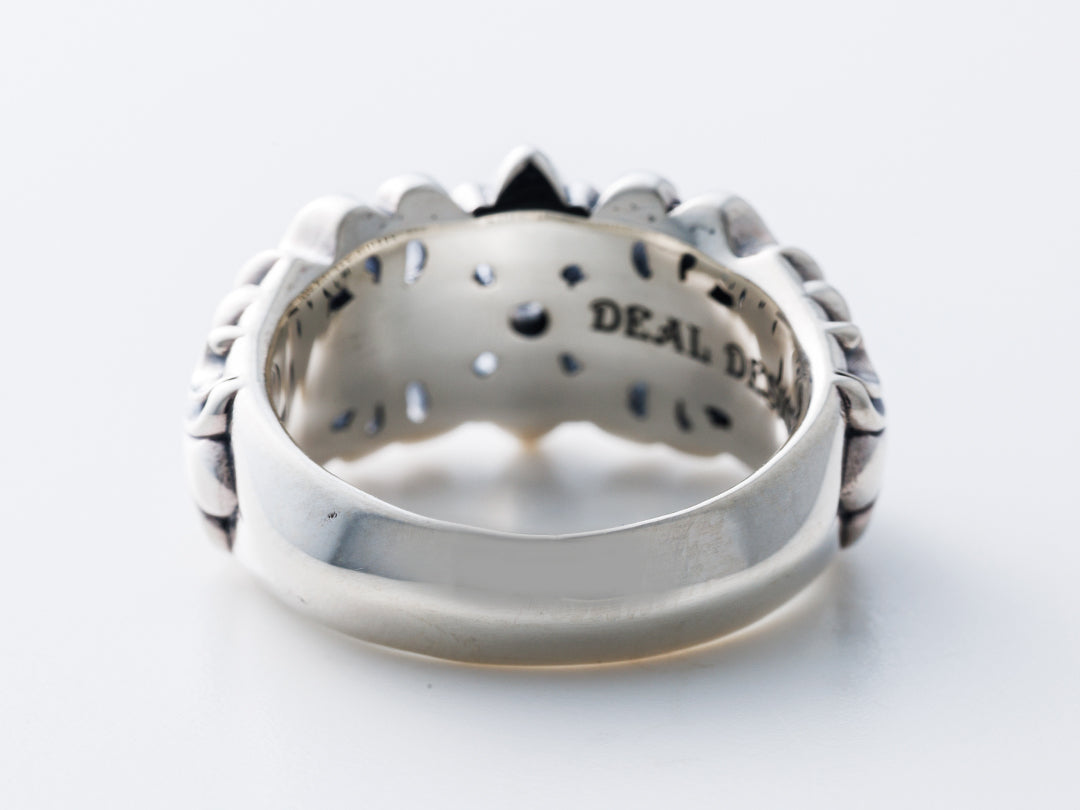 Crown Lin Cross Ring