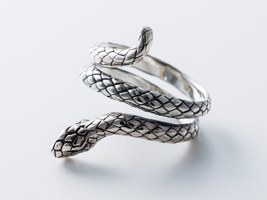 Spiral Snake Ring