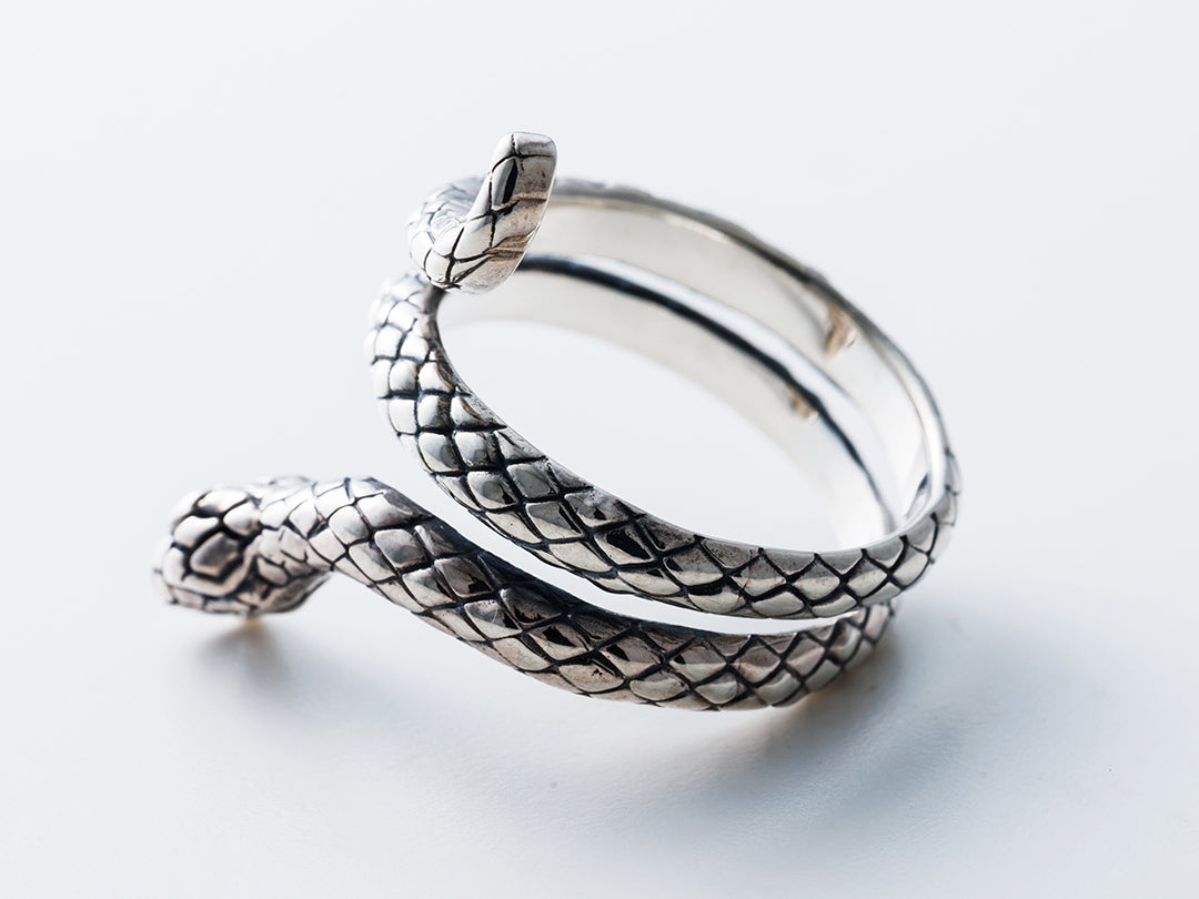 Spiral Snake Ring