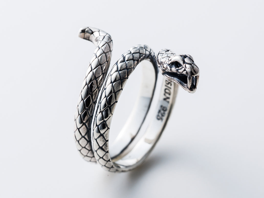 Spiral Snake Ring