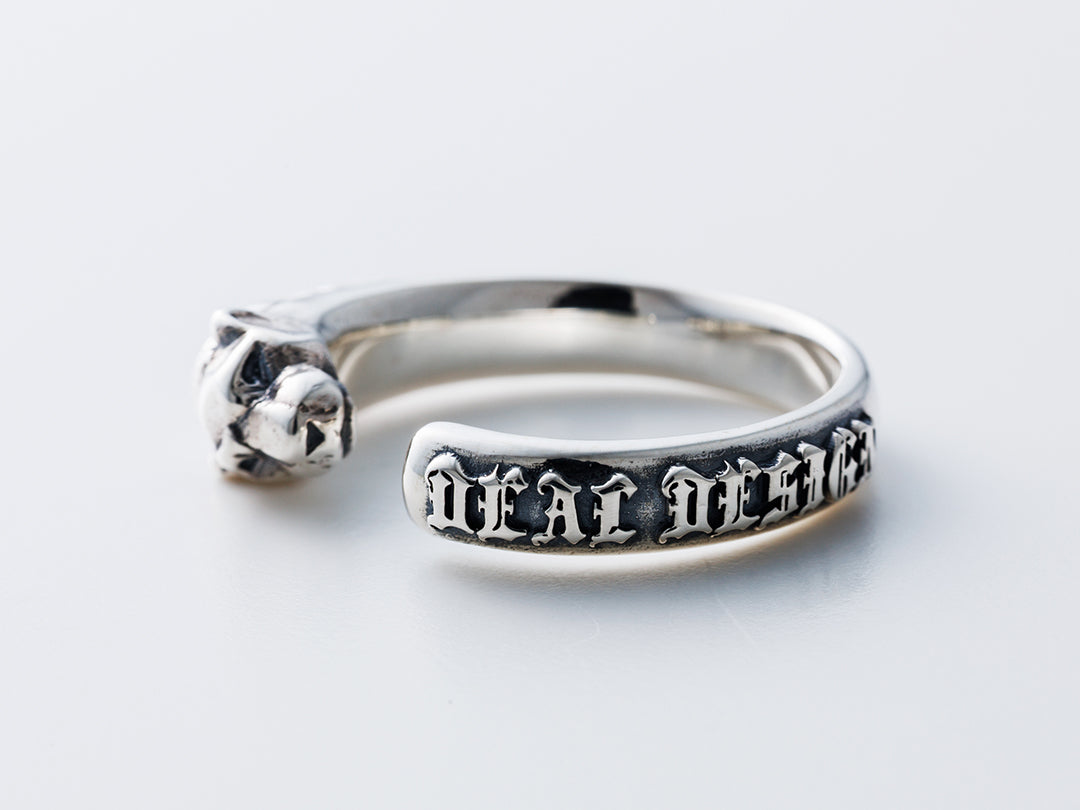 One Side Panther Ring