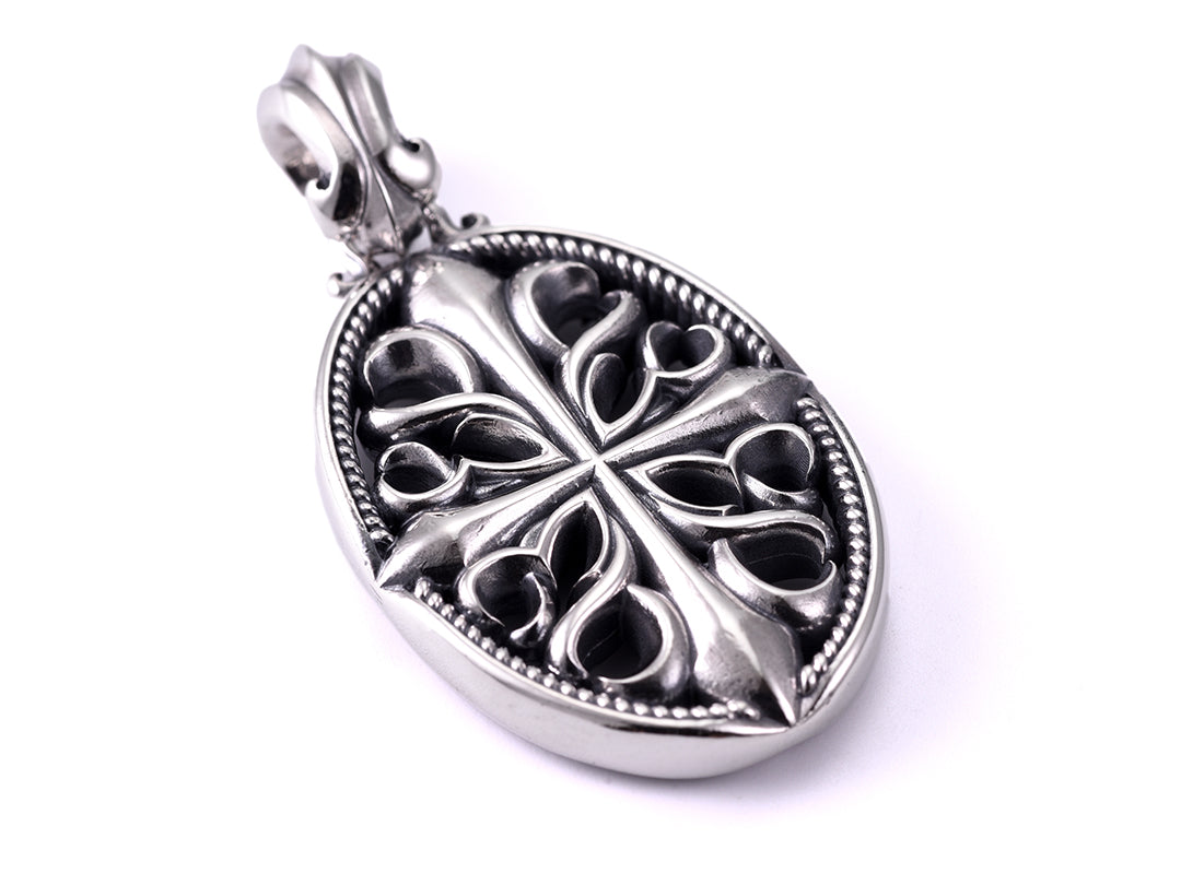 Blooming Cross Pendant