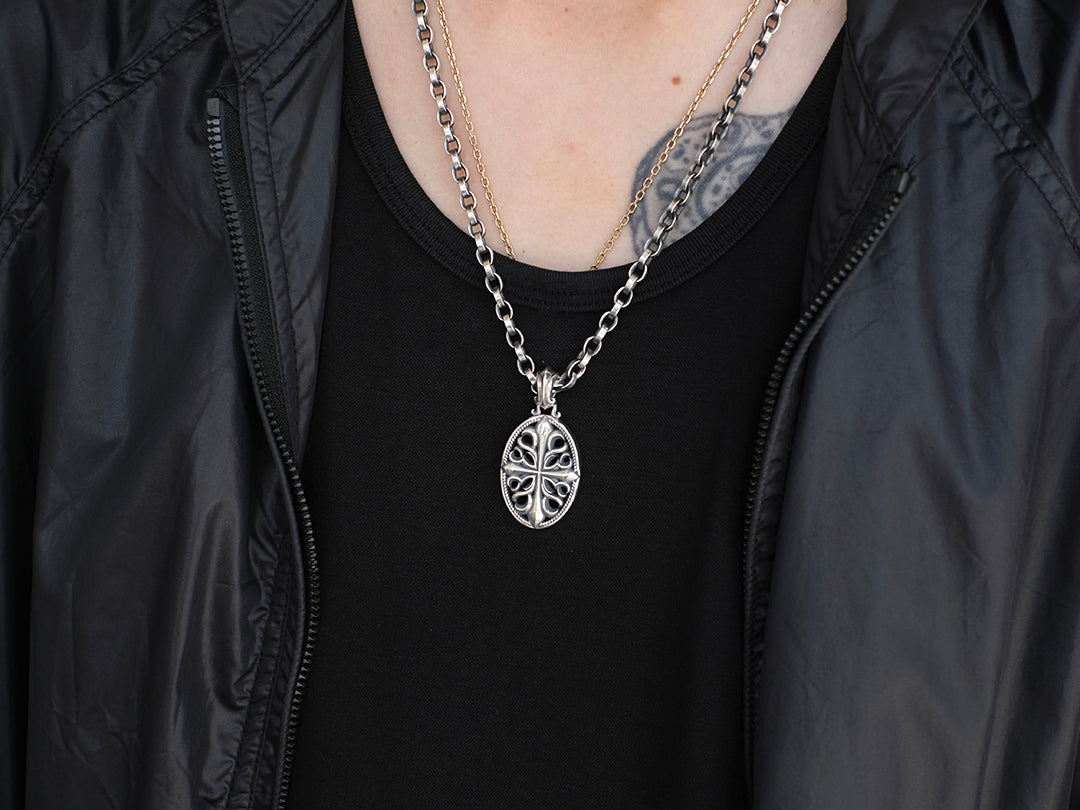 Blooming Cross Pendant