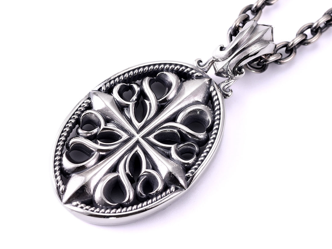 Blooming Cross Pendant