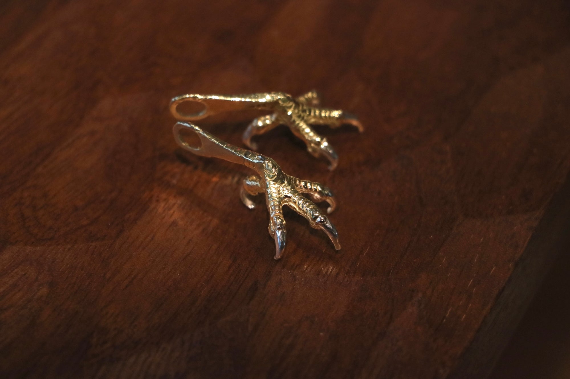 Albatory 18K Gold Claw Body 925 Silver Talons