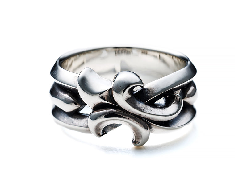 Slash Lily Ring: Wide