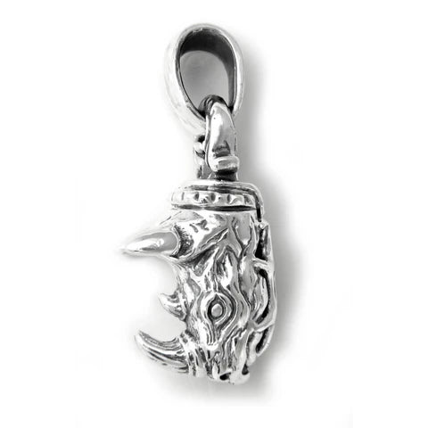 PN1016A 30th Anniversary Bill Wall Rhino Classic Pendant