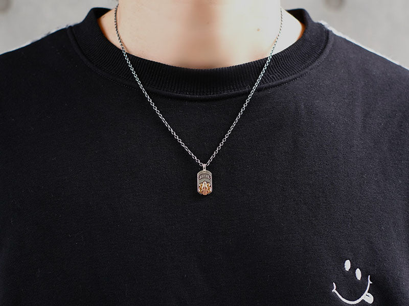 Combi Lily Tag Pendant