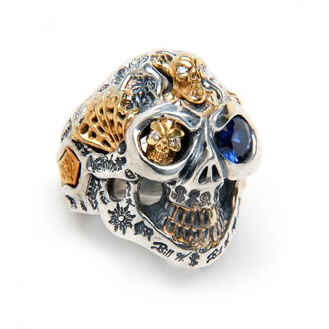 R353-C Super Custom Graffiti Ring