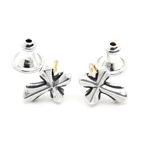 E224 Cross Earrings