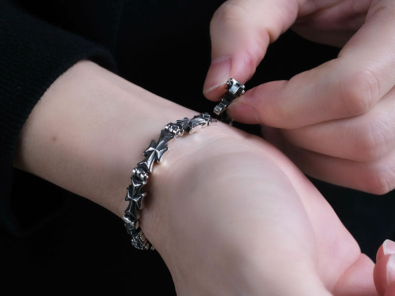 Long Cross Bracelet