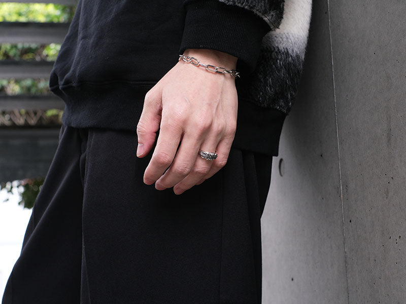 Blooming Cross Ring: Narrow