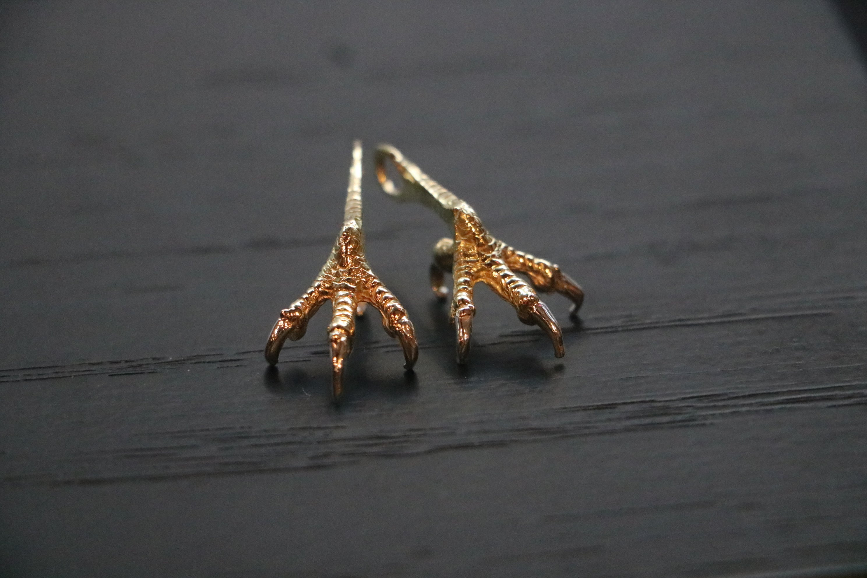 Albatory 18Kt Gold Claw Body 925 Silver Talons