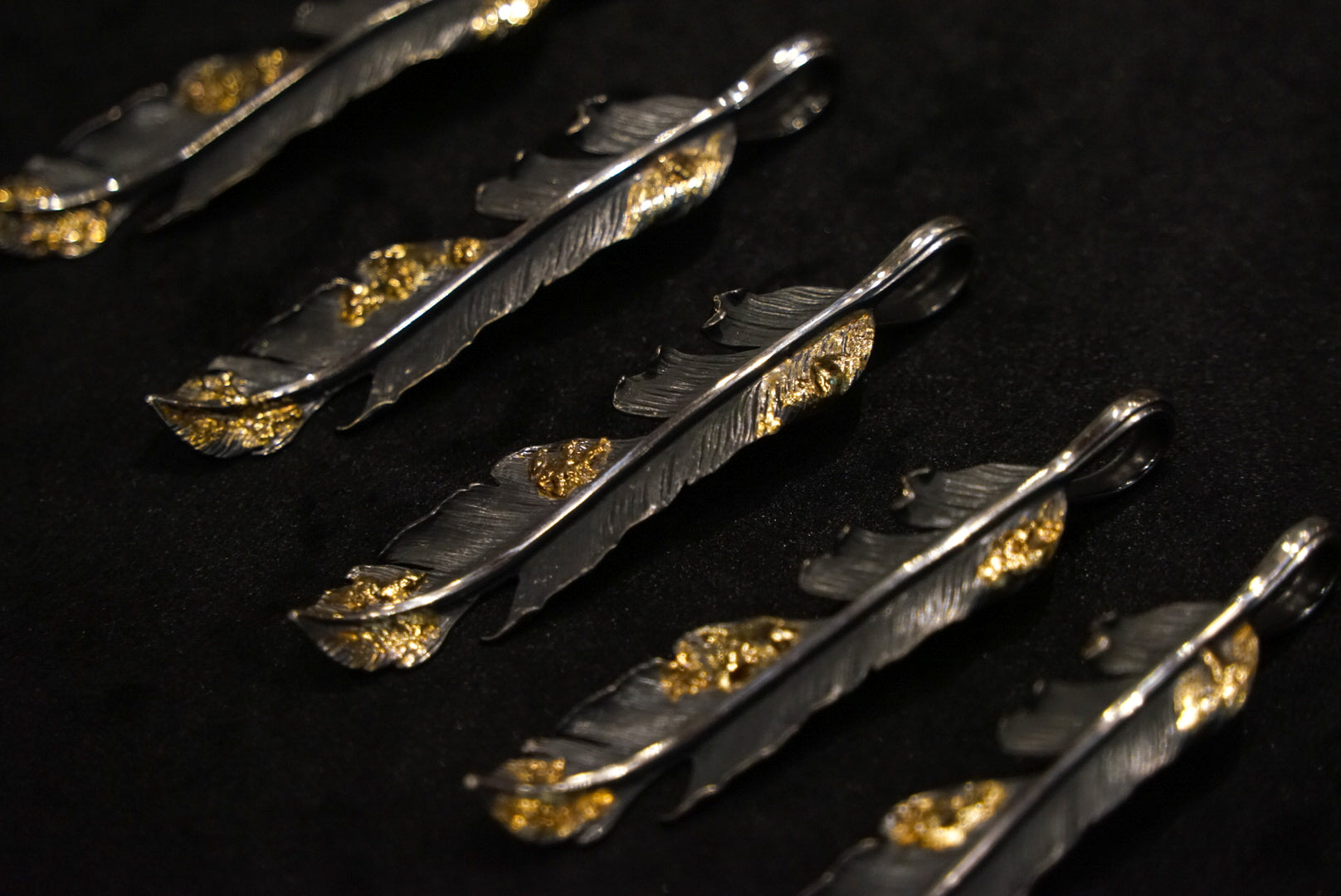 Mad Cult 18K Braze MC Feathers