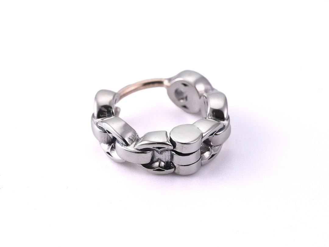 Fang Chain Hoop