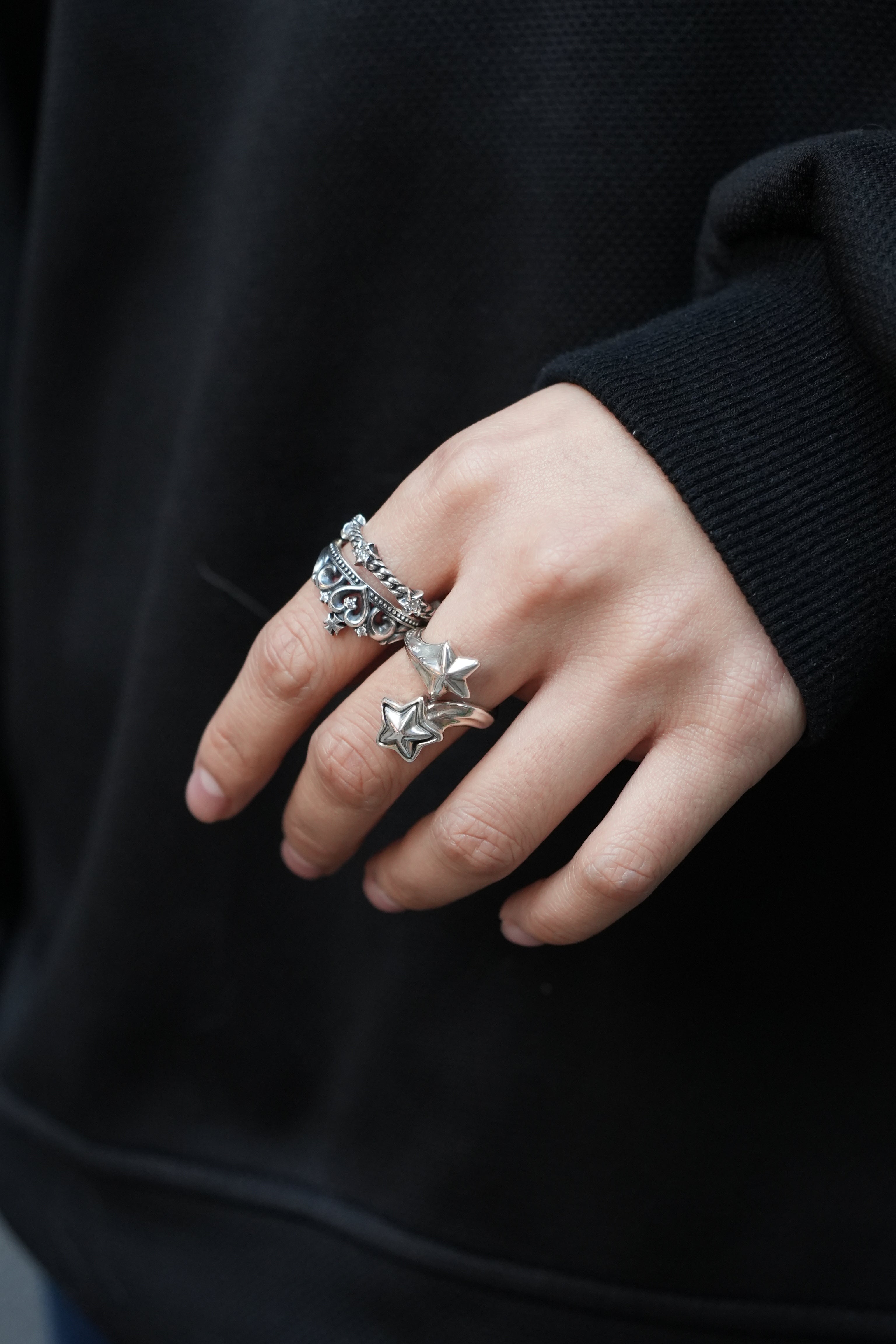 Deal Design Ring for unisex | Deal Design 6 Chain Ring | DEOPUZ