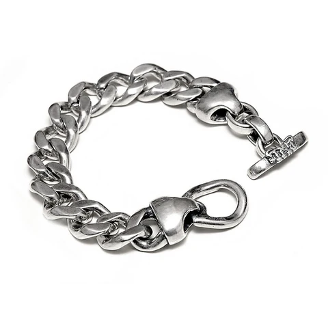 BWL - B533 Flat Chain Bracelet 1