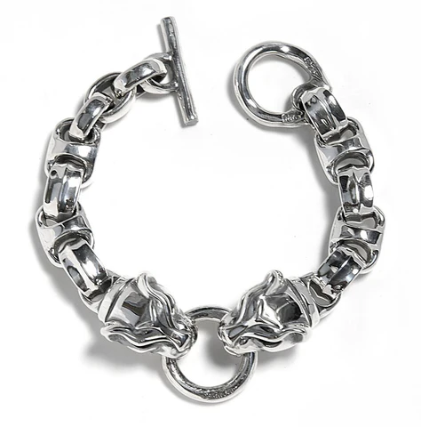 BWL - B545 Panther w/Hide Bracelet 1