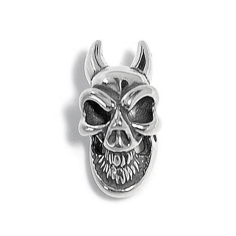 美品✨　BWL Vintage Skull Charm 2点セット BWL Charm for unisex | Bill Wall Leather - C331 Demon Skull Charm