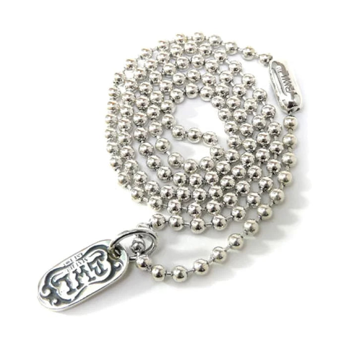 BWL Necklace for unisex | Bill Wall Leather N832 Ball Chain With BWL Necklace for unisex | Bill Wall Leather N832 Ball Chain With