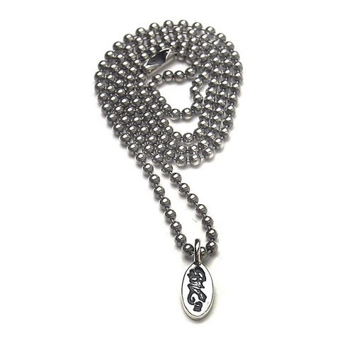 BWL Necklace for unisex | Bill Wall Leather N872 Ball Chain Silver