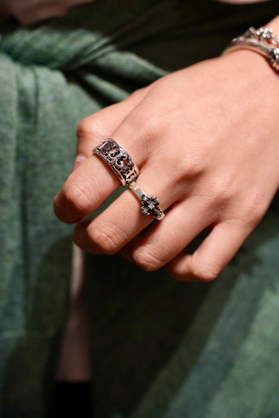 Sleep Cross Ring