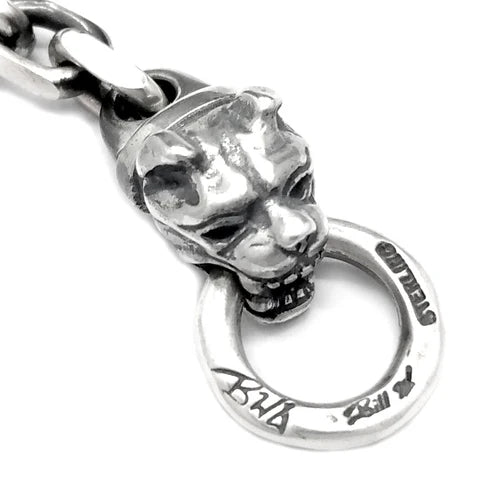N882 Square Chain With Animal Head Necklace