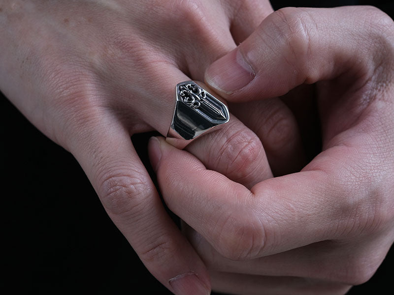 Dagger Coffin Ring