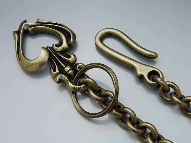 Deal Design -Blaze Ace Wallet Chain: Brass 8