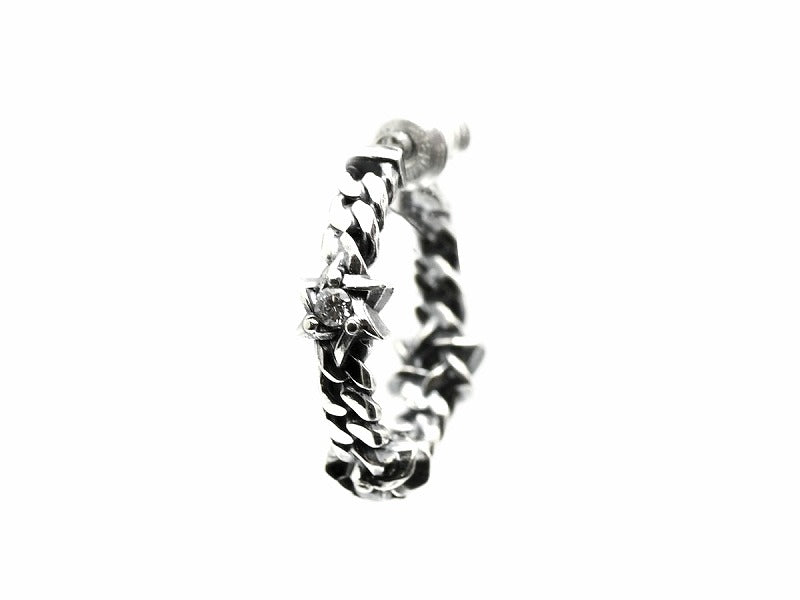 Deal Design - 6 Chain Hoop : with Stone 1