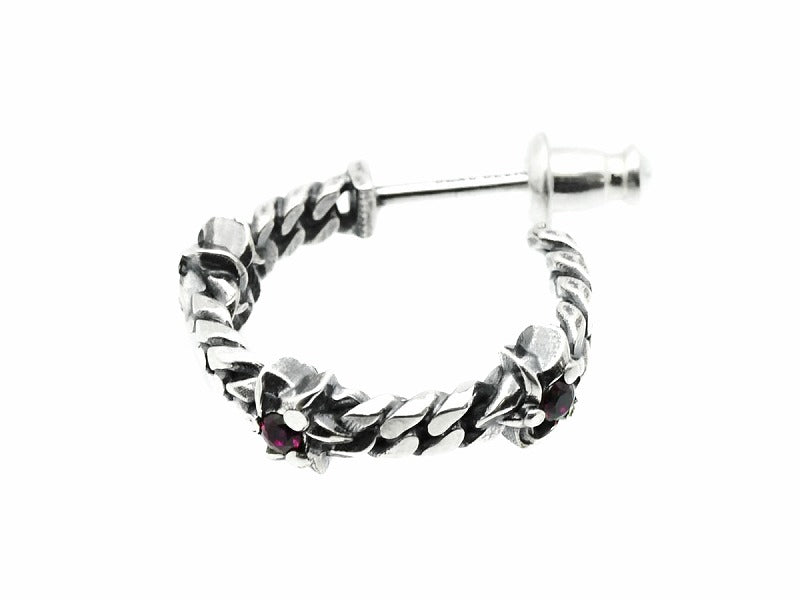 Deal Design - 6 Chain Hoop : with Stone 3