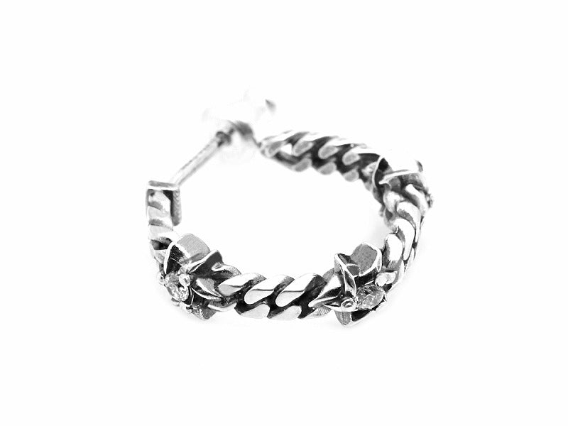Deal Design - 6 Chain Hoop : with Stone 4