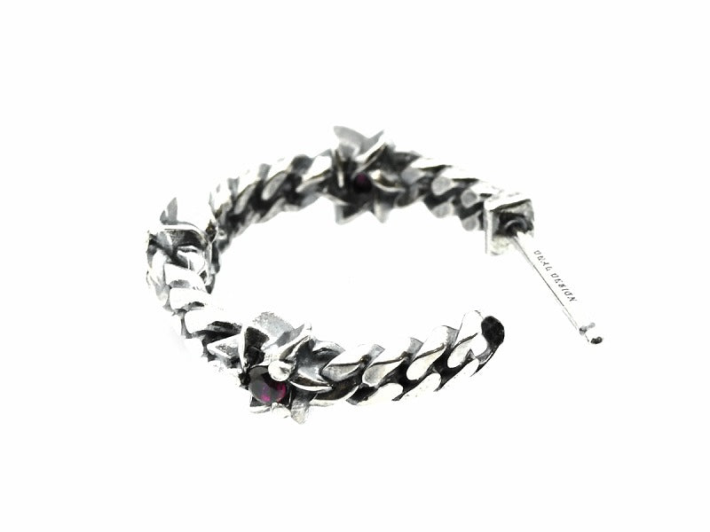 Deal Design - 6 Chain Hoop : with Stone 5