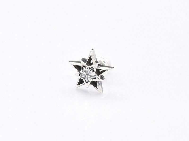 Deal Design - Drop Star Earrings With Stone 1