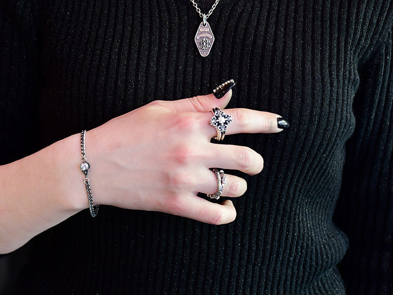 Deal Design Micro Clip Bracelet: With Stone 7