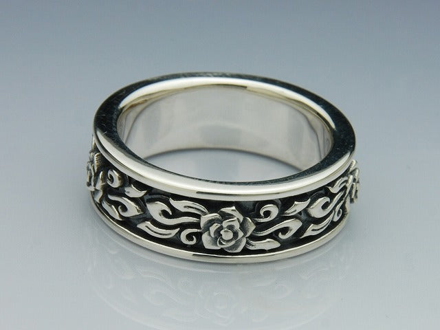 Deal Design - Scroll Rose Ring 9
