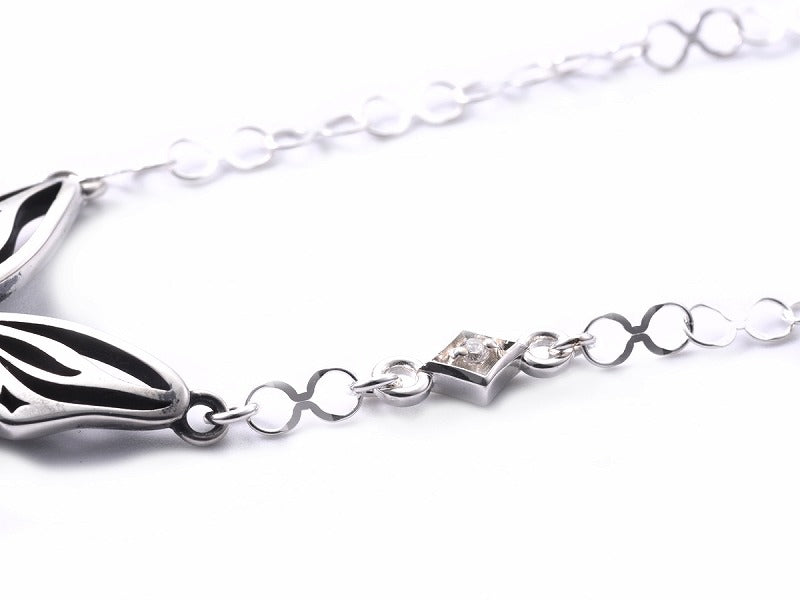 Deal Design - Studded Butterfly Choker : Large 1