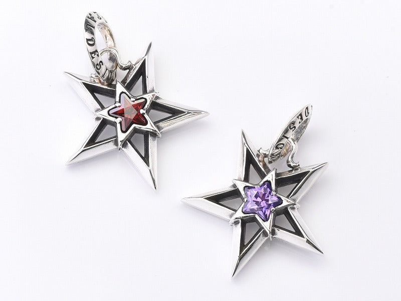 Deal design - Drop Star Pendant Top with Stone 3