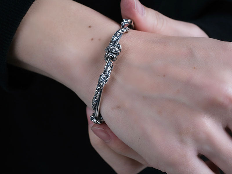 Scroll Rope Bangle