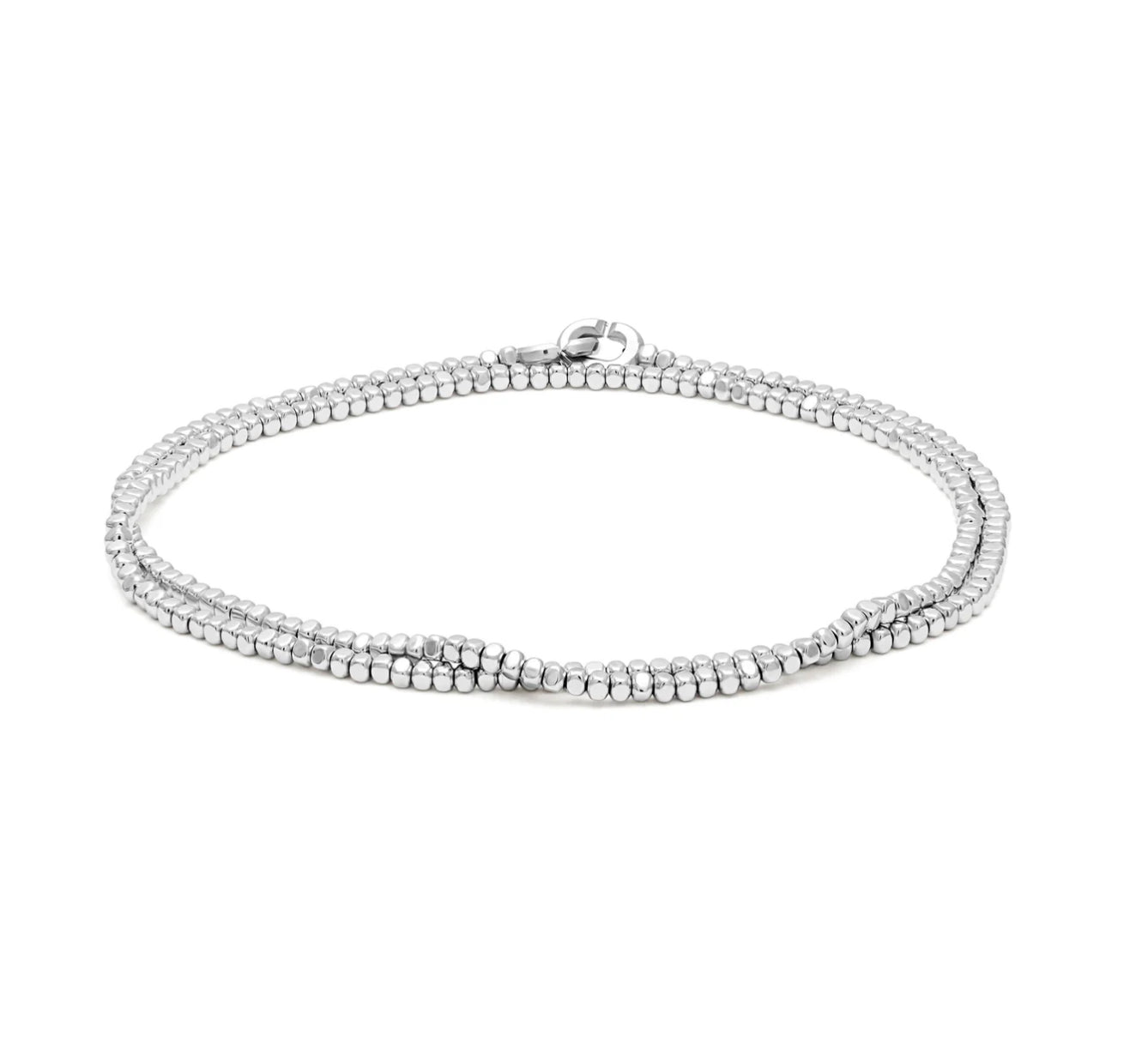 NOIX BRACELET | TWO WRAP | STERLING SILVER