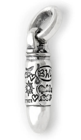 PN1025GR Graffiti Bullet Pendant (Medium)