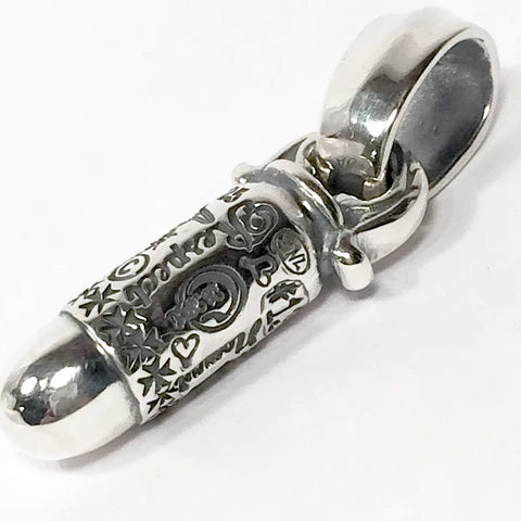 PN1027 30th Anniversary Large Graffiti Bullet Pendant