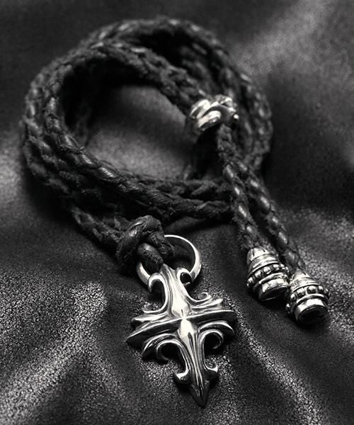 L,S,D ANTICHRIST GOTHIC CROSS / Choker / LSC-001