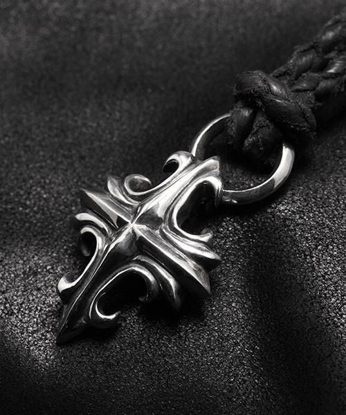 L,S,D ANTICHRIST GOTHIC CROSS / Choker / LSC-001