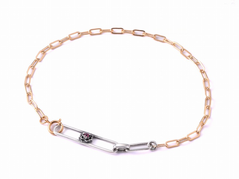 Paper Chain Rose Anklet
