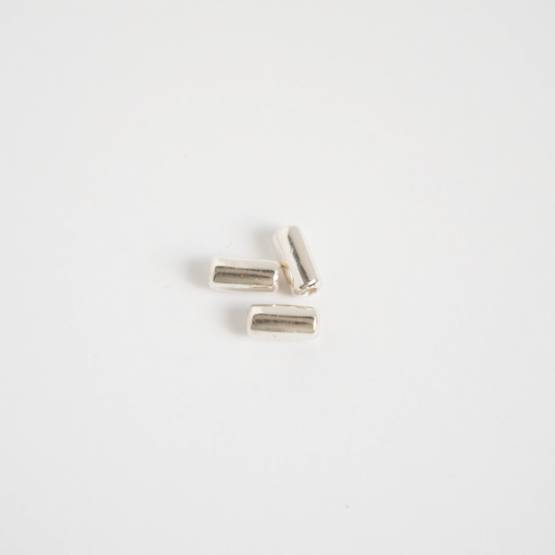 925 Silver Long Bead