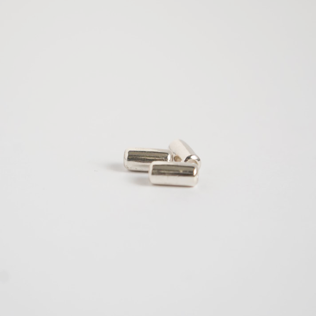 925 Silver Long Bead